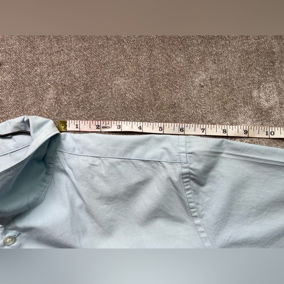 Takeo Kikuchi JAPAN button-up ombre dress shirt - Picture 7 of 8